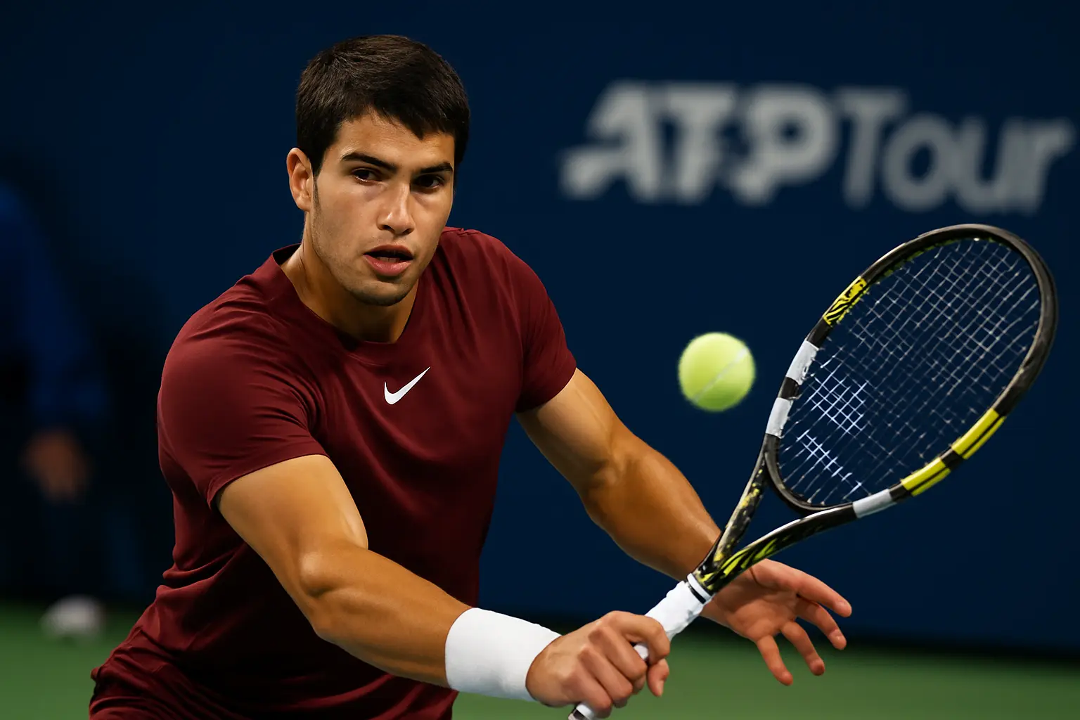 Carlos Alcaraz Dominates Tsitsipas in Doha Ahead of ATP 500 Debut