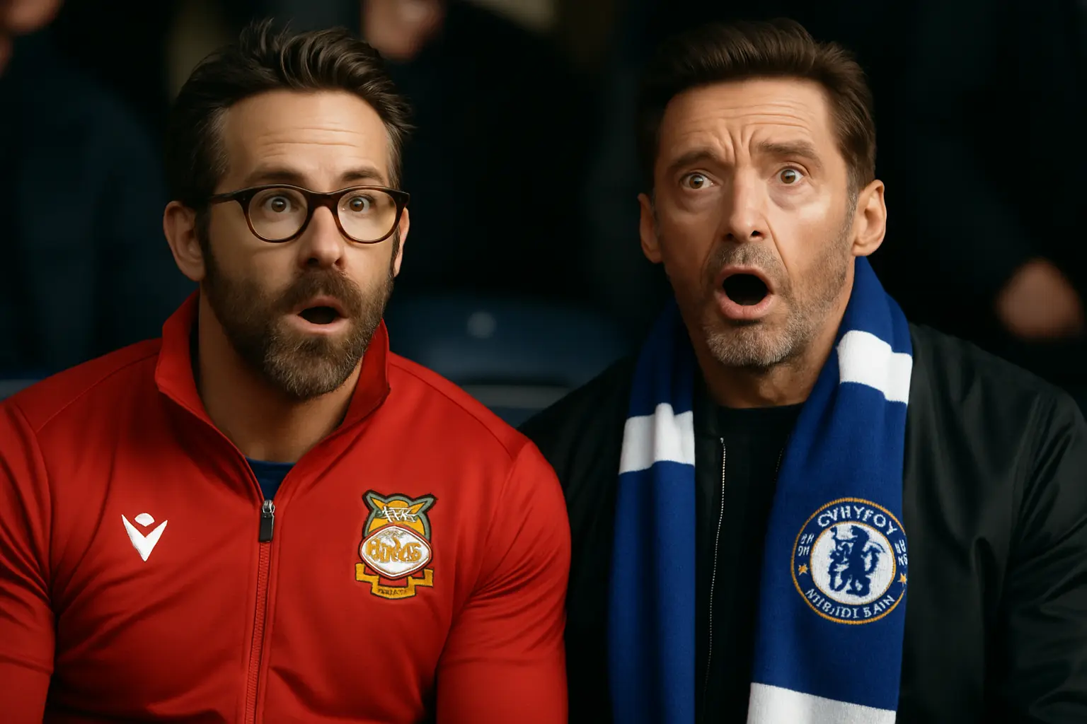 Ryan Reynolds and Hugh Jackman React to Wrexham Draw Against Chelsea in FA Cup Fifth Round