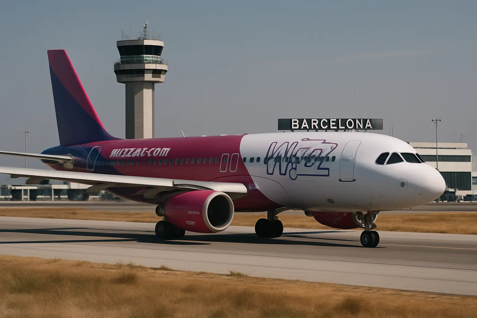 Wizz Air Expands Larnaka Airport with New Routes Including Barcelona Flights