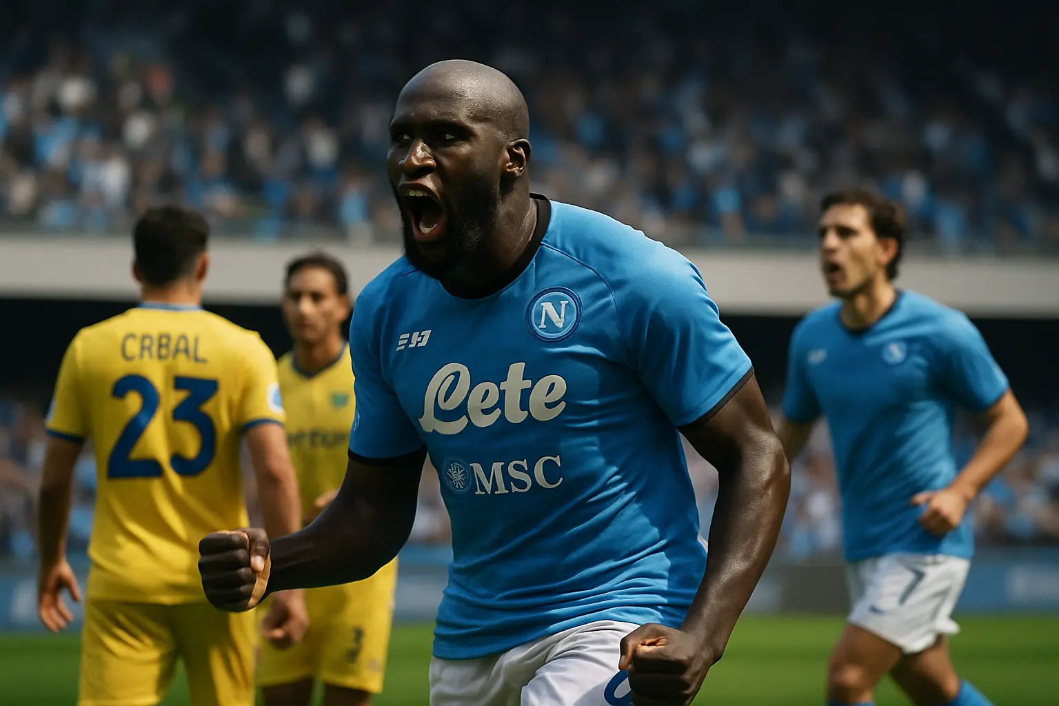 Napoli Clinches Victory Over Hellas Verona in Intense Serie A Clash