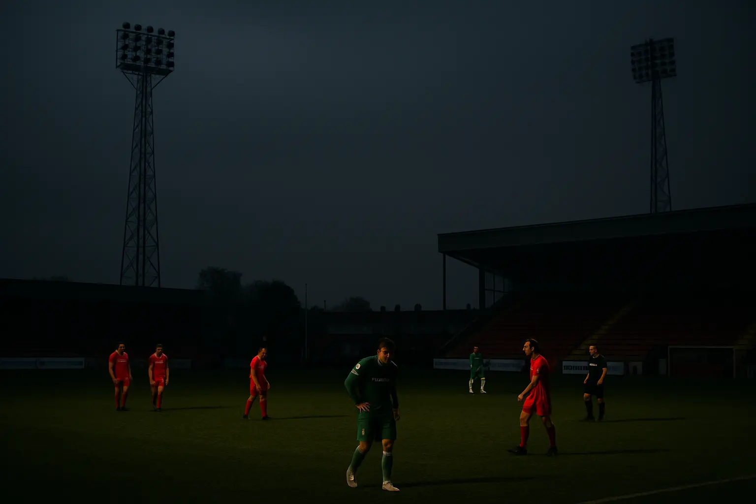 Portadown vs Cliftonville Match Abandoned Due to Floodlight Failure at Shamrock Park