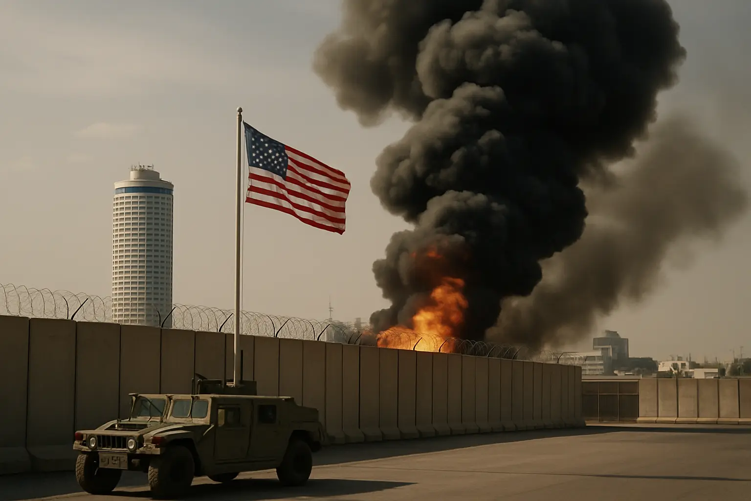 Pro-Iran Militia Claims Drone Attack on US Military Base in Erbil, Iraq