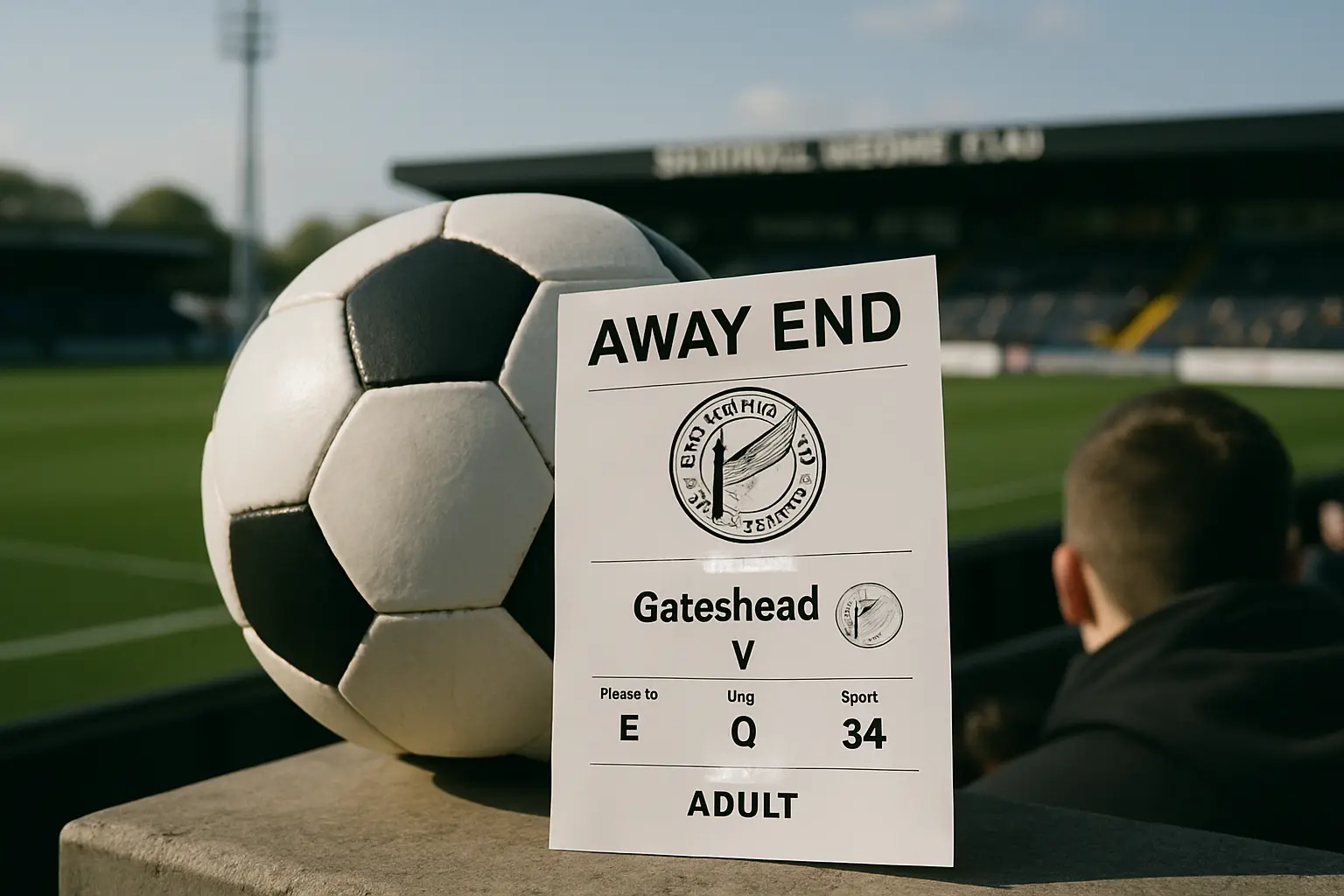 Upcoming Gateshead FC Away Match Against Solihull Moors and York City Ticket Info Detailed
