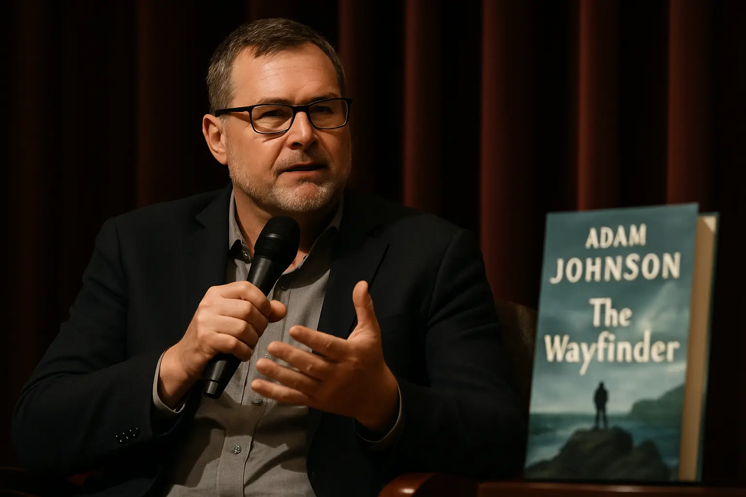 Pulitzer-Winner Adam Johnson Discusses His New Book 'The Wayfinder' at Florida State University