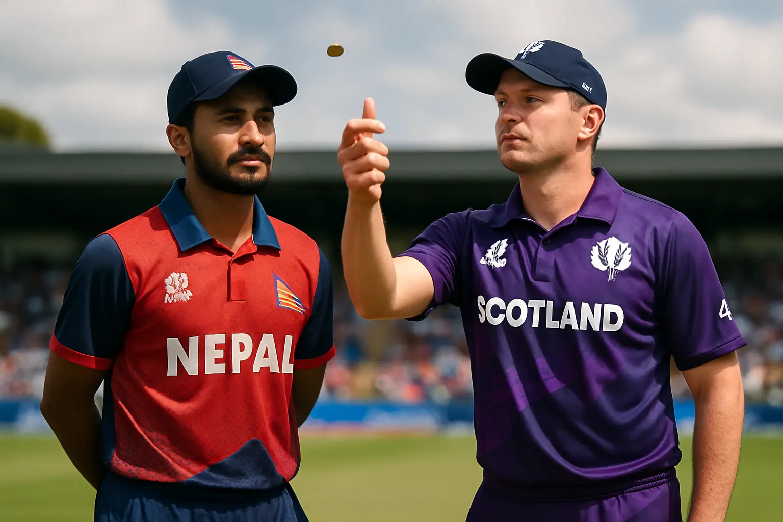 Nepal Wins Toss, Choose to Bowl Against Scotland in ICC T20 World Cup 2026 Match
