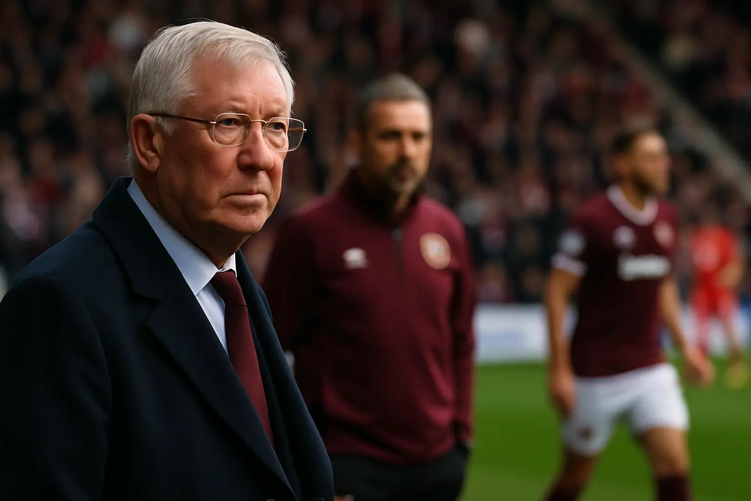 Sir Alex Ferguson Observes Claudio Braga's Hearts Maintaining Title Lead