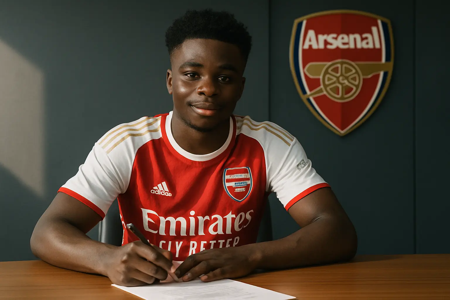 Bukayo Saka Signs New Five-Year Deal to Become Arsenal's Highest-Paid Player