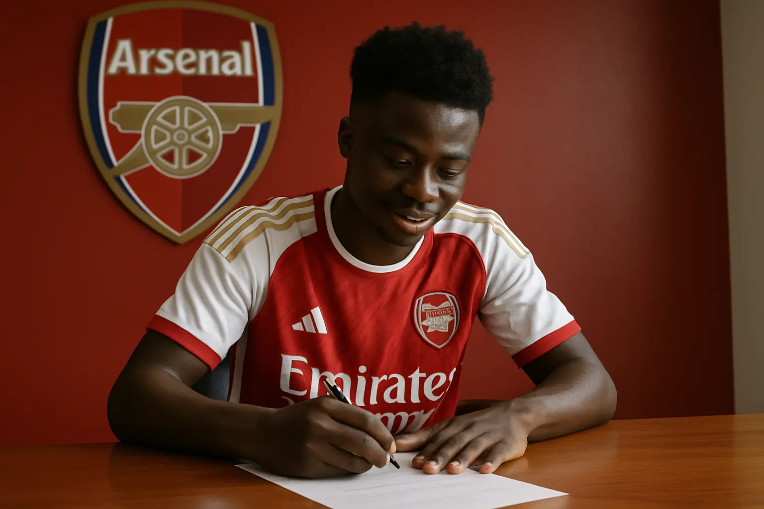 Bukayo Saka Secures Future at Arsenal with New Five-Year Contract