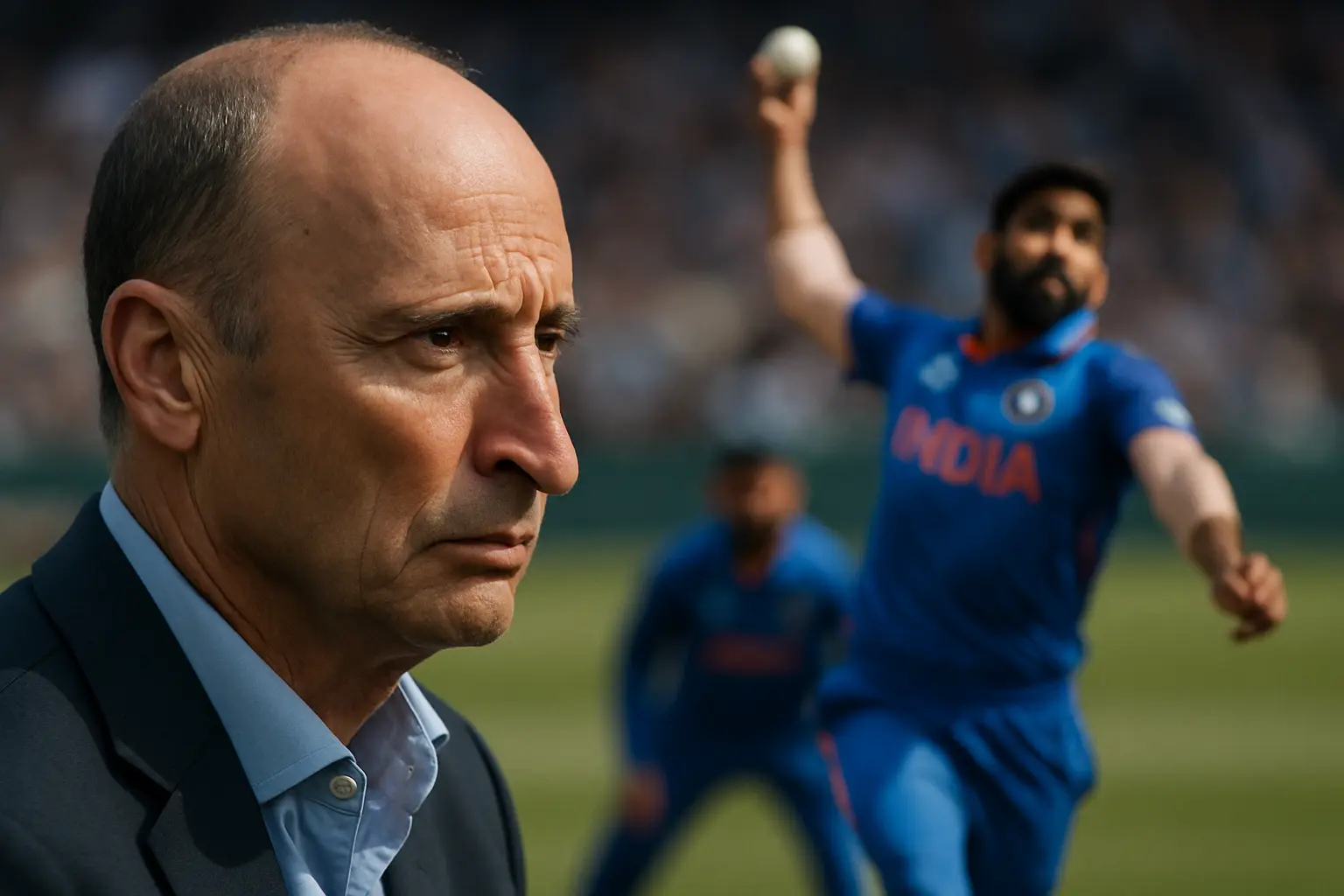 Nasser Hussain Comments on T20 World Cup Semi-Final Pressure and Indian Bowling Strategy