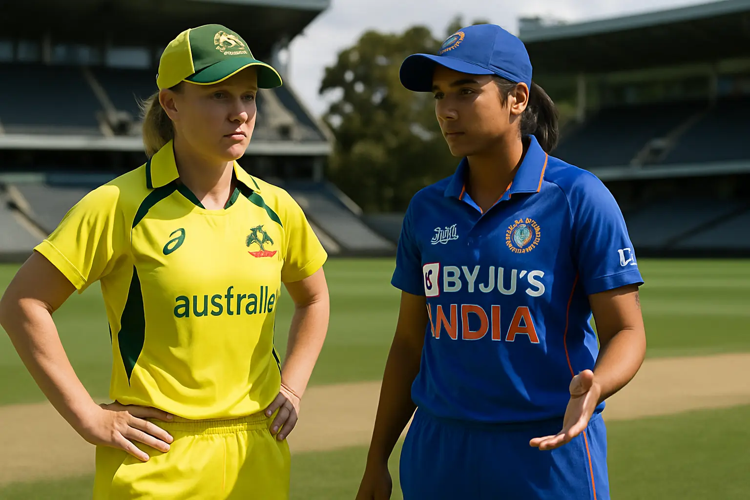 India Women Choose to Bowl, Amanjot Replaces Patil as Australia Women Remain Unchanged Ahead of Second T20 International