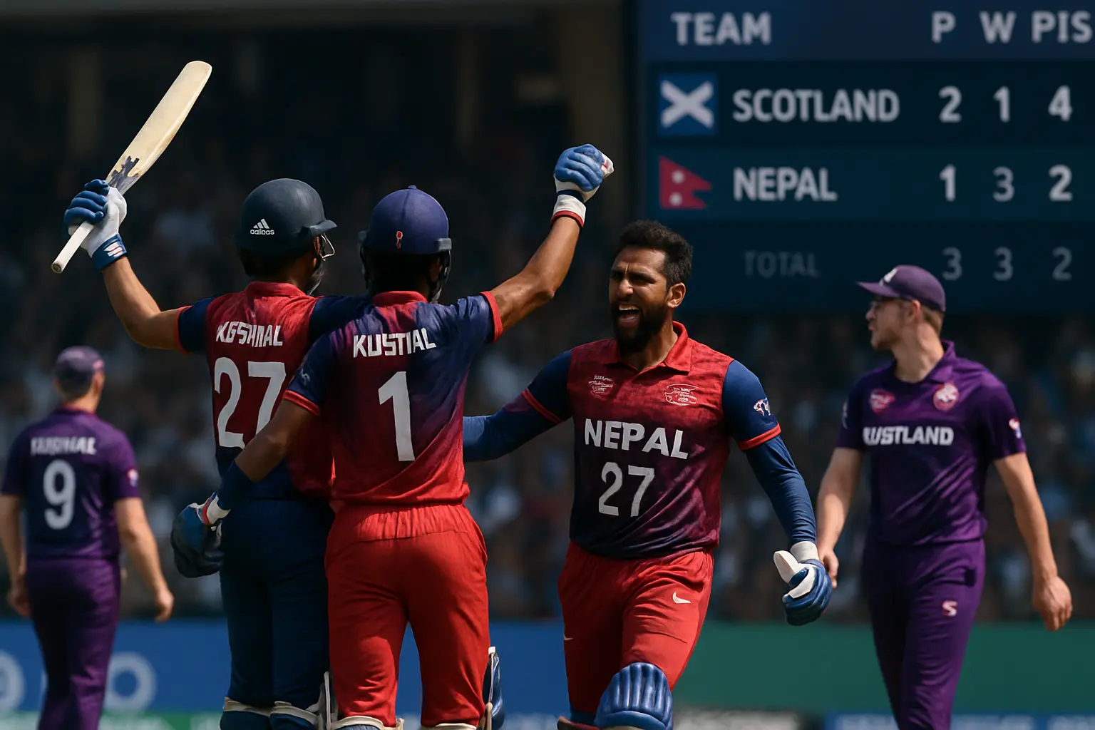 Nepal Stuns Scotland in Thrilling ICC T20 World Cup 2026 Match in Mumbai