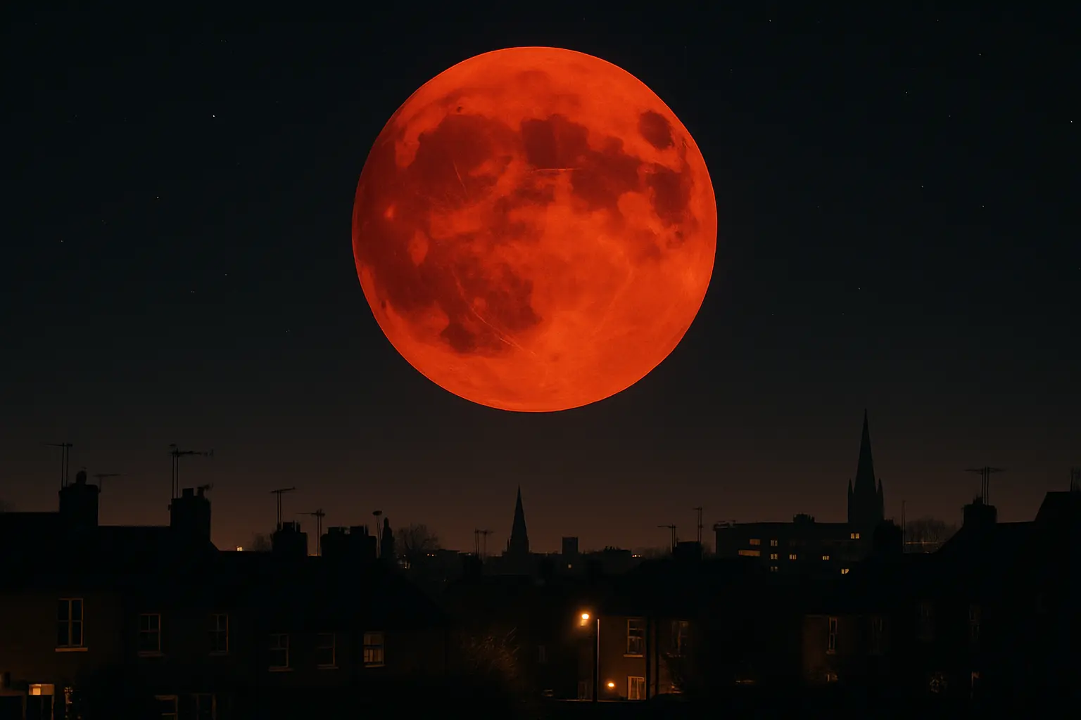 2026 'Blood Moon' Captures UK Attention as 'Worm Moon' Turns Red on March 2-3