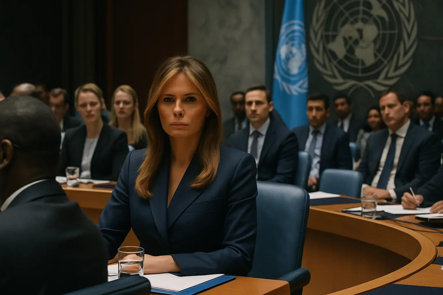 Melania Trump Chairs UN Security Council Meeting Amid Iran Conflict, Advocates for Children's Education