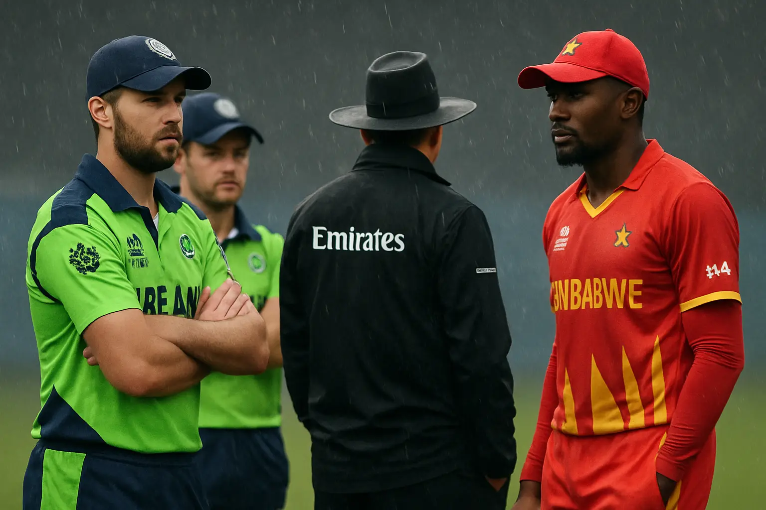 Rain Forces Cancellation of Ireland vs Zimbabwe T20 World Cup Match