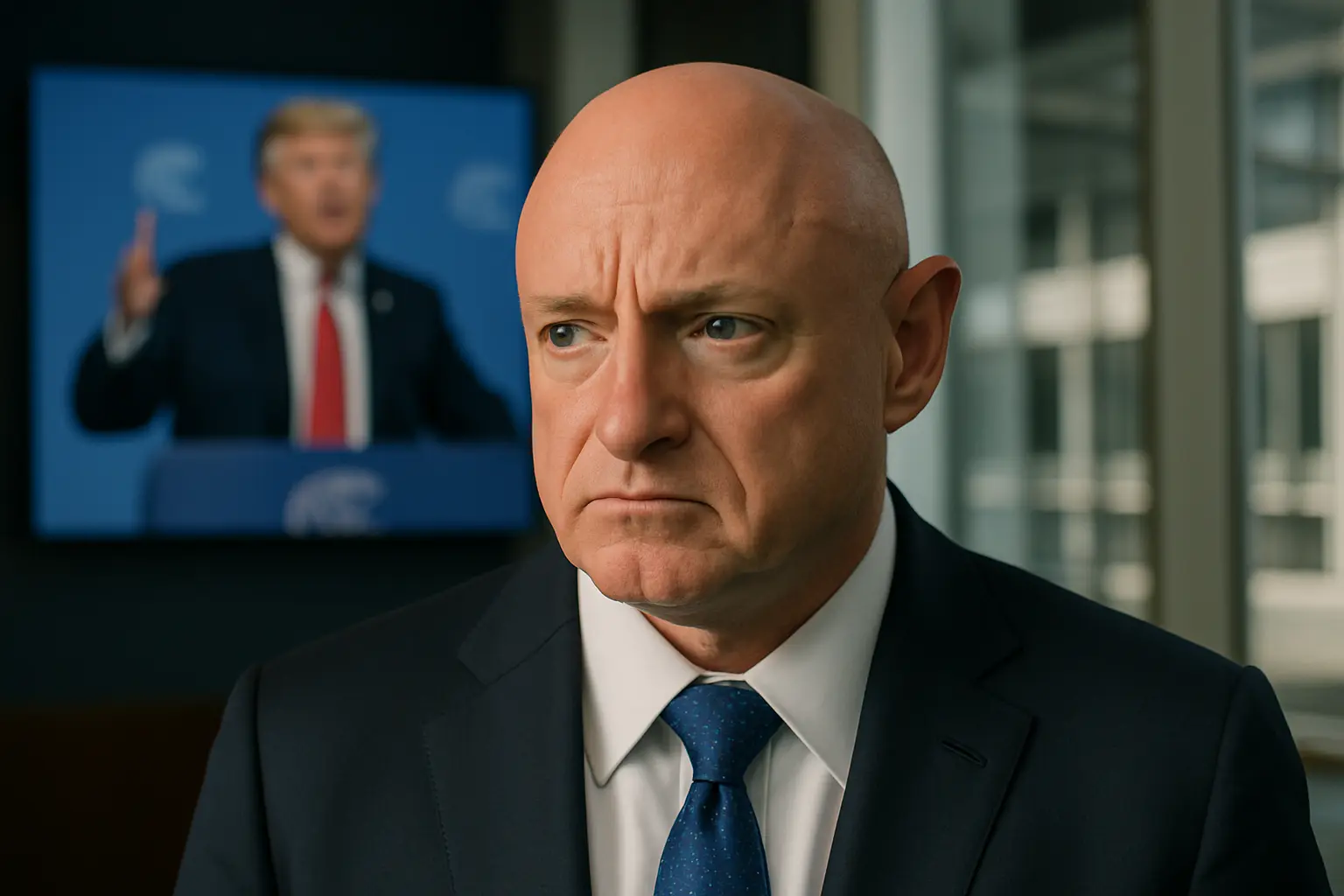 Senator Mark Kelly Criticizes Trump Following Munich Security Conference